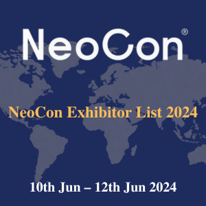 NeoCon Exhibitor List 2024