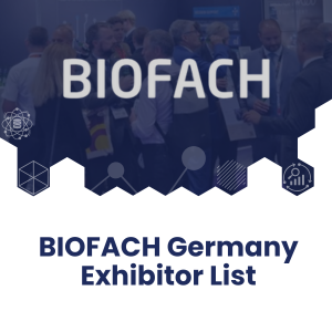 BIOFACH Germany Exhibitor List