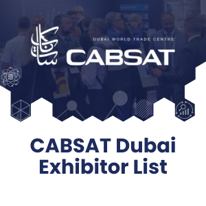 CABSAT Dubai Exhibitor List