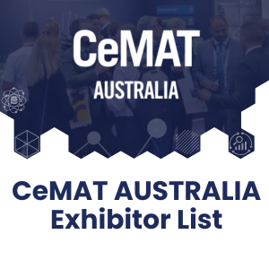CeMAT AUSTRALIA Exhibitor List