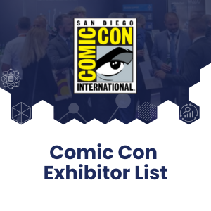 Comic Con Exhibitor List