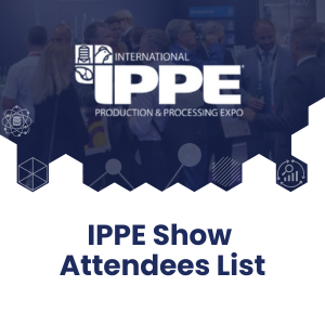 IPPE Show Attendees List