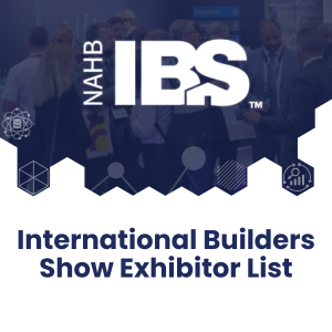 International Builders Show Exhibitor List