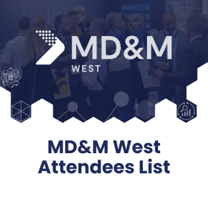 MD&M West Attendees List
