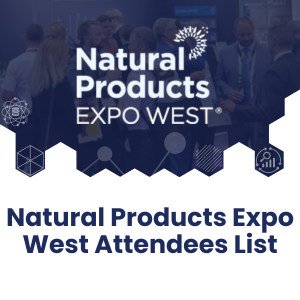 Natural Products Expo West Attendees List