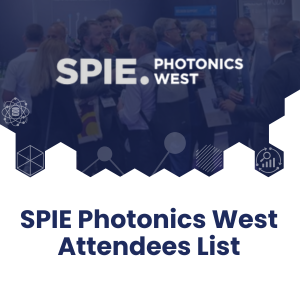 SPIE Photonics West Attendees List