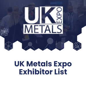 UK Metals Expo Exhibitor List