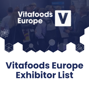 Vitafoods Europe Exhibitor List