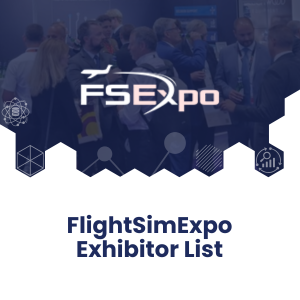 FlightSimExpo Exhibitor List