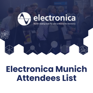 Electronica Munich Attendees List