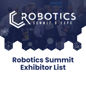 Robotics Summit Exhibitor List