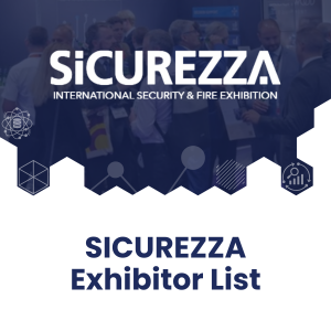 SICUREZZA Exhibitor List