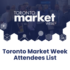 Toronto Market Week Attendees List
