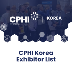 CPHI Korea Exhibitor List